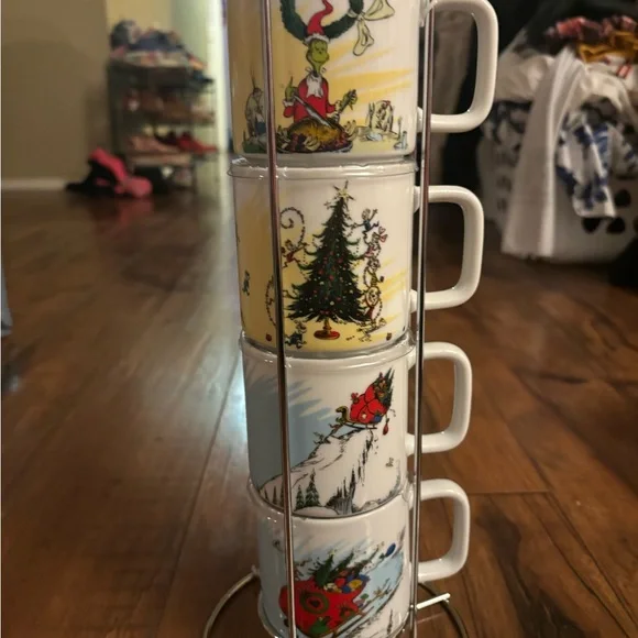 Dr Seuss the grinch mug stacker - Picture 2 of 4